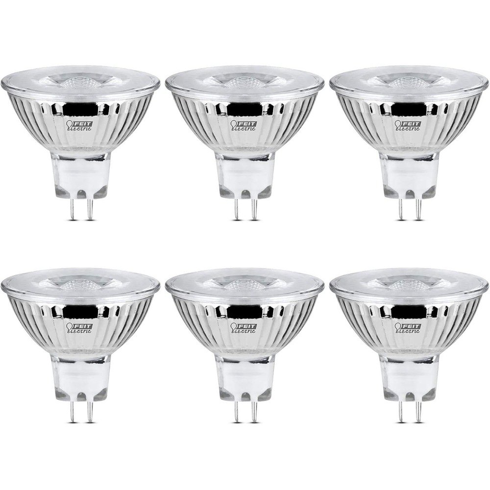 Pack of 6 Feit Electric BPBAB/930CA/6 20W EQ DM MR16 LED Light Bulb